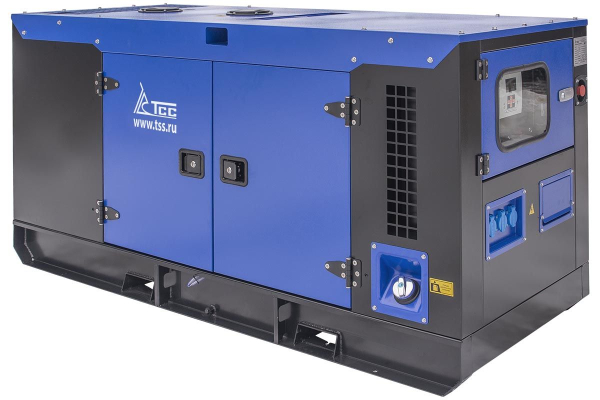 Дизельный генератор ТСС АД-20С-Т400-2РКМ7 в шумозащитном кожухе 025700 фото