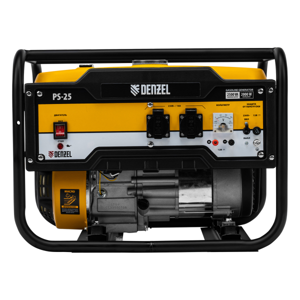 Бензиновый генератор DENZEL PS 25 для дома фото