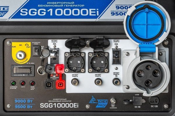 Бензиновый инверторный генератор ТСС SGG 10000Ei портативный Бензиновый инверторный генератор ТСС SGG 10000Ei портативный фото