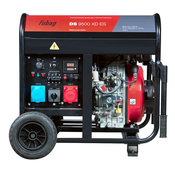 Дизельный генератор Fubag DS 9500 XD ES 646240 2-х тактный фото