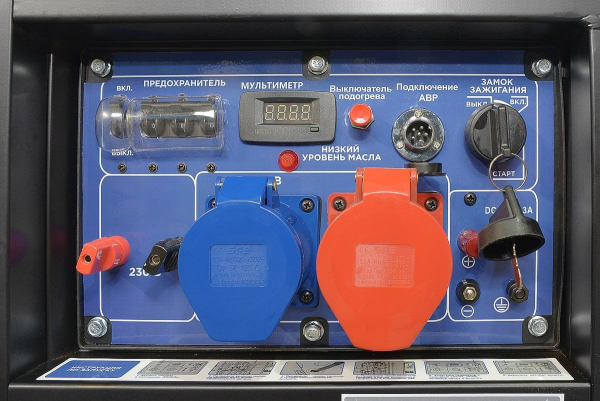 Дизельный генератор ТСС SDG 9000EH3UA 100036 стационарный Дизельный генератор ТСС SDG 9000EH3UA 100036 стационарный фото