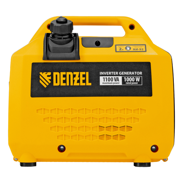 Бензиновый инверторный генератор DENZEL GS-1100iS переносной фото