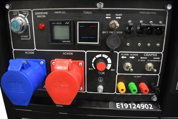 Бензиновый сварочный генератор ТСС GGW 6.0/250ED-R3 портативный фото