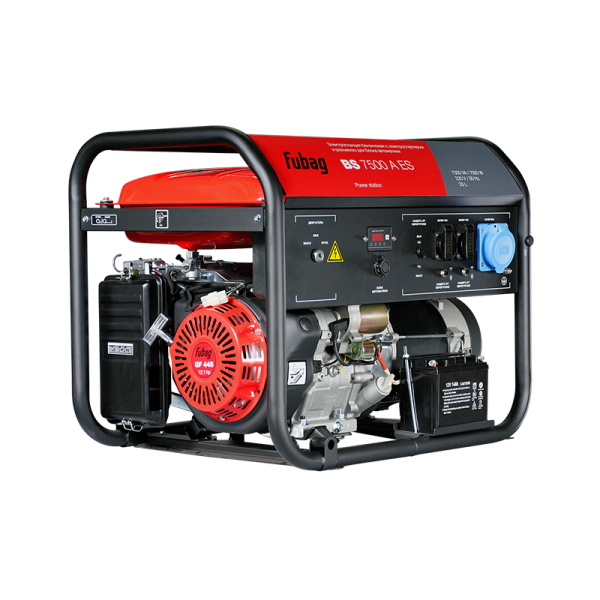 Бензиновый генератор Fubag BS 7500 A ES портативный фото