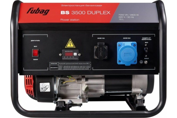 Бензиновый генератор Fubag BS 3500 Duplex портативный Бензиновый генератор Fubag BS 3500 Duplex портативный фото