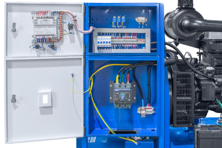 Дизельный генератор ТСС АД-120С-Т400 в погодозащитном кожухе с АВР фото