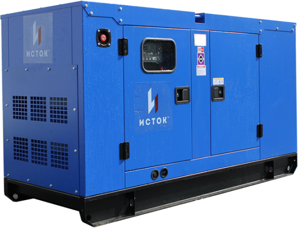 Дизельный генератор Исток АД40С-Т400-РПМ15 в кожухе  2-х тактный фото