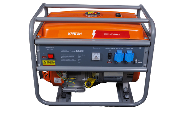 Бензиновый генератор КРАТОН GG-5500L синхронный фото