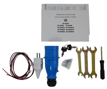 Дизельный генератор Lifan DG9000E3A фото