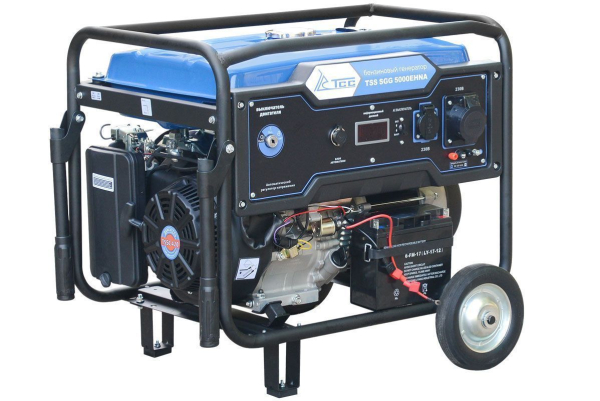 Бензиновый генератор ТСС SGG 5000EHNA резервный фото