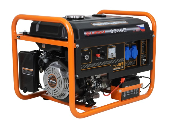 Бензиновый генератор Lifan 3 GF-7 (LF3500E) синхронный фото