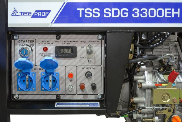 Дизельный генератор ТСС SDG 3300EH 100044 фото