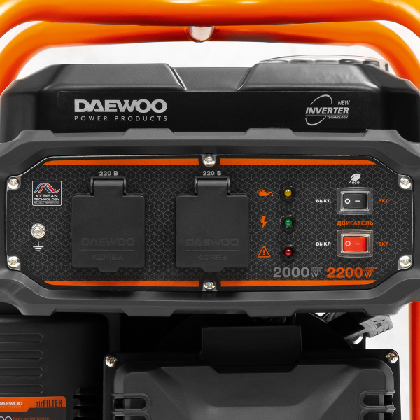 Бензиновый инверторный генератор DAEWOO GDA 2600i для дачи фото
