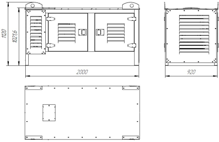 Дизельный генератор ТСС АД-7С-Т400-1РКМ18 фото