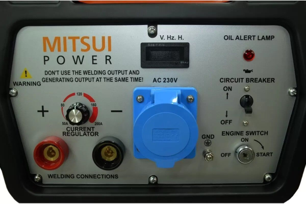 Бензиновый сварочный генератор Mitsui ZMW 200 DC портативный Бензиновый сварочный генератор Mitsui ZMW 200 DC портативный фото
