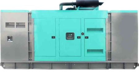 Дизельный генератор Амперос АД 640-Т400 в кожухе с АВР фото