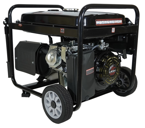 Бензиновый генератор Lifan 4 GF-3 (LF5000) на колесах фото