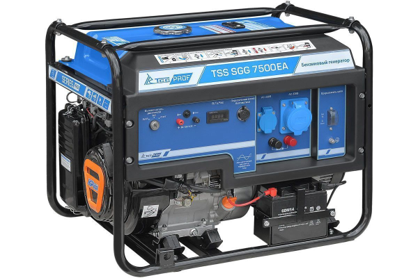 Бензиновый генератор ТСС SGG 7500ЕA портативный фото