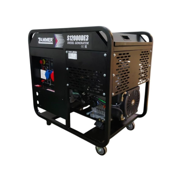 Дизельный генератор Zammer S12000DE3 S12000DE3 портативный фото
