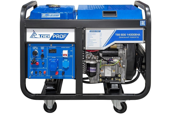 Дизельный генератор ТСС SDG 14000EHA 100139 промышленный фото