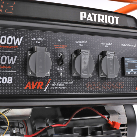 Бензиновый генератор PATRIOT GRS 6500 E фото