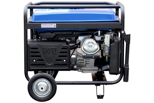 Бензиновый генератор ТСС SGG 6000EHNA в кожухе МК-1.1 армейский фото