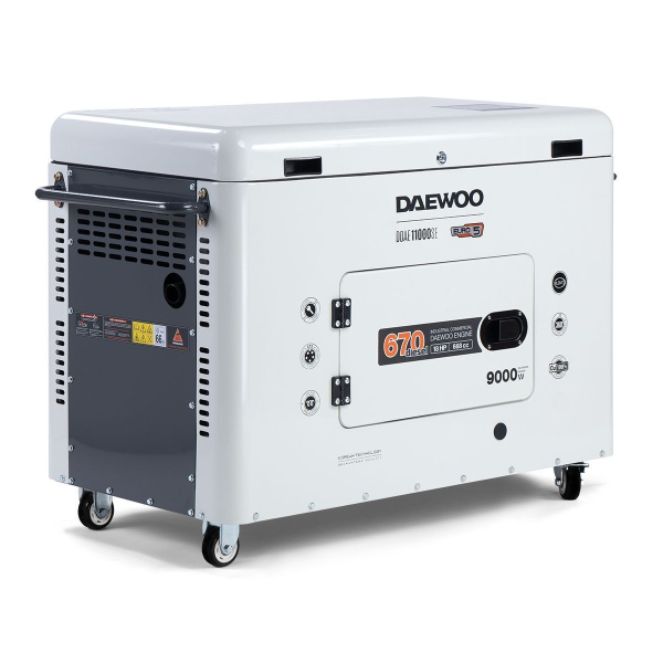 Дизельный генератор DAEWOO DDAE 11000SE DDAE 11000SE на колесах Дизельный генератор DAEWOO DDAE 11000SE DDAE 11000SE на колесах фото
