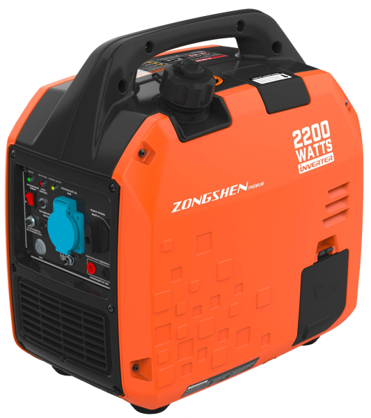 Бензиновый инверторный генератор Zongshen BQH 2200 E переносной фото