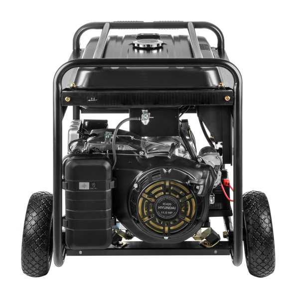 Бензиновый сварочный генератор Hyundai HYW 210AC на колесах фото