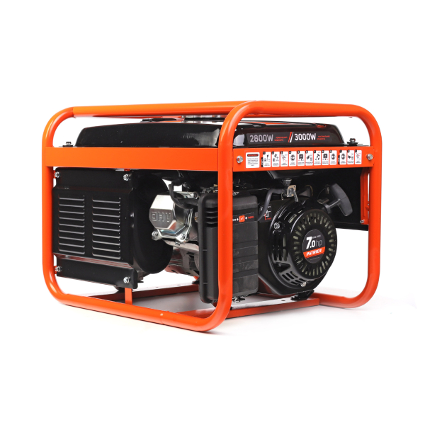 Бензиновый генератор PATRIOT SRGE 3800 на колесах фото