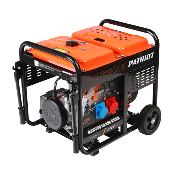 Дизельный генератор PATRIOT GRD 7500 DAW 472732275 2-х тактный фото