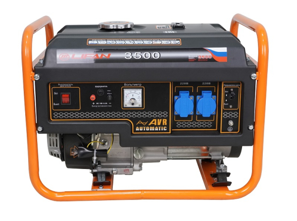 Бензиновый генератор Lifan 3 GF-6 (LF3500) резервный фото