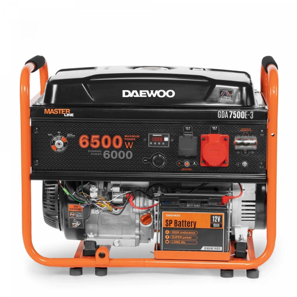 Бензиновый генератор DAEWOO GDA 7500E-3 портативный Бензиновый генератор DAEWOO GDA 7500E-3 портативный фото